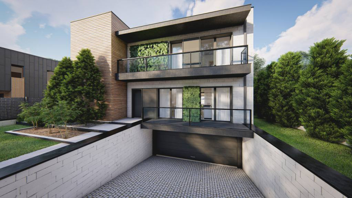 Проект дома Ux174 - 2 Двухэтажные дома в Киеве