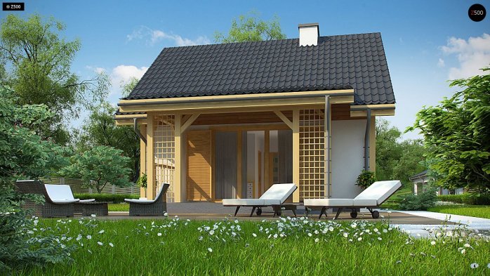 Проект дома U352 - 5 Одноэтажные дома в Киеве