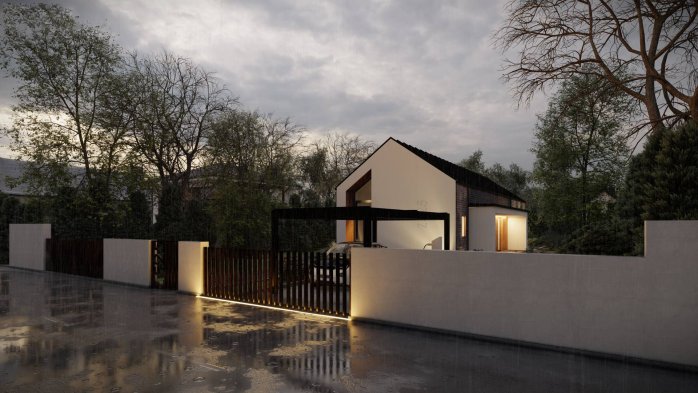 Проект дома U525 - 7 Одноэтажные дома в Киеве