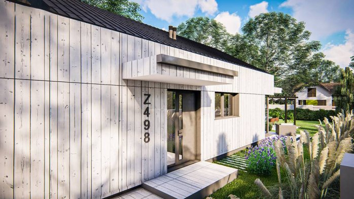 Проект дома U498 - 5 Одноэтажные дома в Киеве