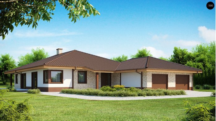 Проєкт будинку U82 - Одноповерхові дома у Києві