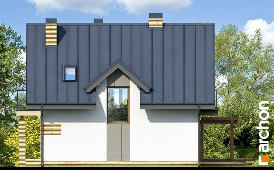 Проект дома Дом в рододендронах (Н) вер.2 - 4 С мансардным этажом дома в Киеве