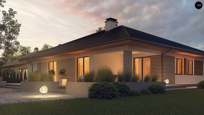 Проект дома U301 - 13 Одноэтажные дома в Киеве