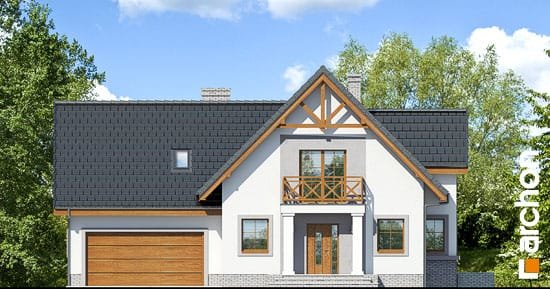 Проект дома Дом в абрикосах 2 (Г2) - 3 С мансардным этажом дома в Киеве