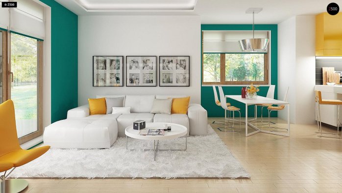 Проект дома U162 GLv2 - 2 С мансардным этажом дома в Киеве