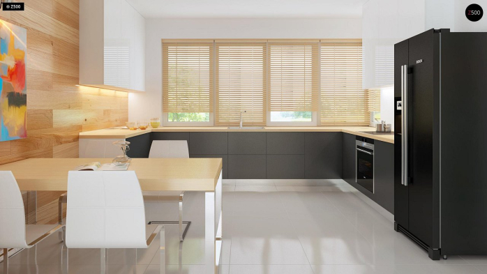 Проект дома Ux114 - 9 Двухэтажные дома в Киеве