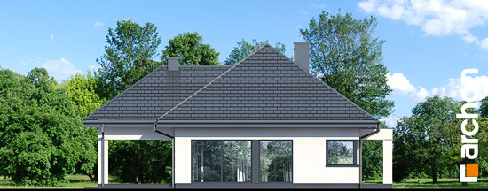 Проект дома Дом в мекинтошах 12 - 5 Одноэтажные дома в Киеве