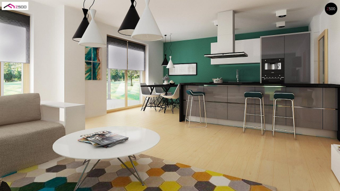 Проект дома U329 - 10 Одноэтажные дома в Киеве