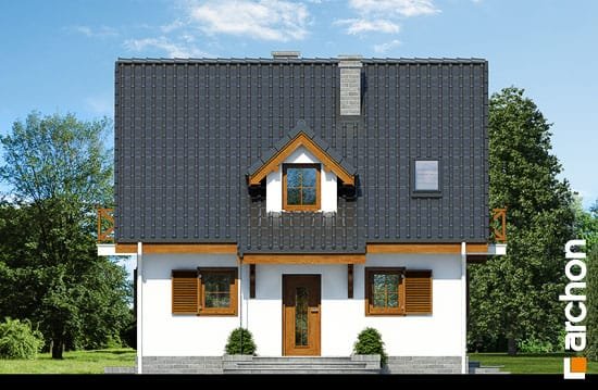 Проект дома Дом в землянике 3 (П) вер.2 - 3 С мансардным этажом дома в Киеве