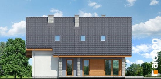 Проект дома Дом в журавках 5 - 6 С мансардным этажом дома в Киеве