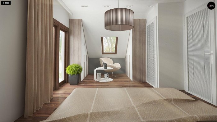 Проект дома U150 - 15 С мансардным этажом дома в Киеве