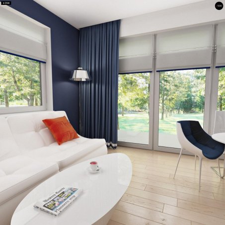 Проект дома U211 S - 9 С мансардным этажом дома в Киеве