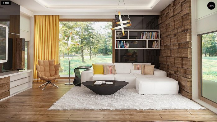 Проект дома U288 - 4 С мансардным этажом дома в Киеве