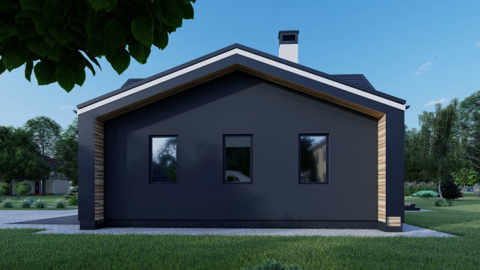 Проект дома DBT 236 - 5 С мансардным этажом дома в Киеве