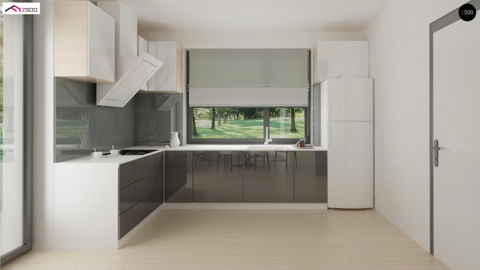 Проект дома U390 - 12 Одноэтажные дома в Киеве