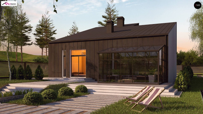 Проект дома U450 - 2 Двухэтажные дома в Киеве