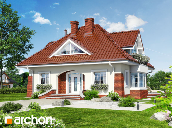 Проект дома Дом в клеверках вер.2