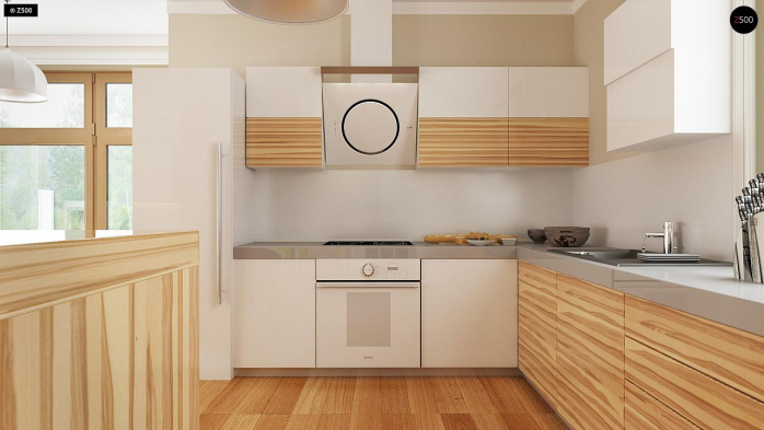 Проект дома U106 - 8 С мансардным этажом дома в Киеве