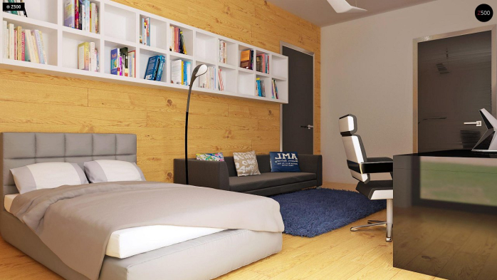 Проект дома Ux100 - 21 Одноэтажные дома в Киеве