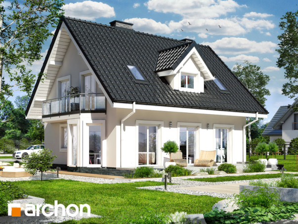 Проект дома Дом в завильцах вер.2 - 1 С мансардным этажом дома в Киеве