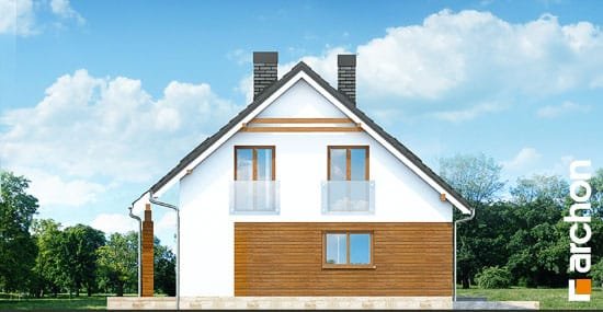 Проект дома Дом в яблонках (Г2) - 5 С мансардным этажом дома в Киеве