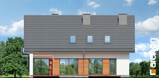 Проект дома Дом в дицентрах - 6 С мансардным этажом дома в Киеве