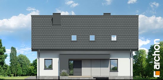 Проект дома Дом в сорго - 3 С мансардным этажом дома в Киеве