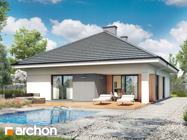 Проект дома Дом в хакетиях 3 - 2 Одноэтажные дома в Киеве