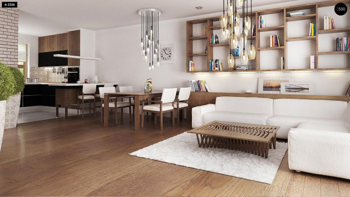 Проект дома U94 - 6 Одноэтажные дома в Киеве