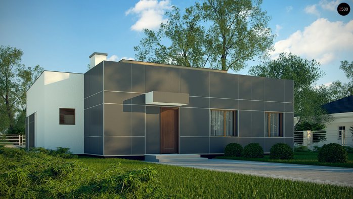 Проект дома Ux111 - 9 Одноэтажные дома в Киеве