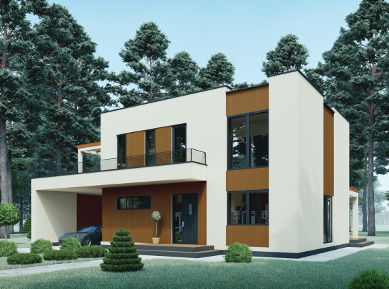 Проєкт будинку DBT 264