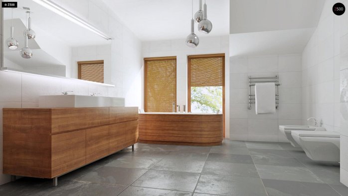 Проект дома Ub5 - 11 С мансардным этажом дома в Киеве