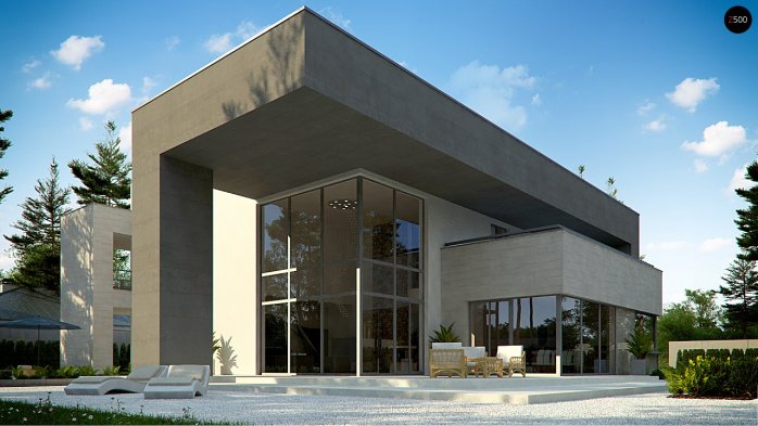 Проект дома Ux127 - 4 Двухэтажные дома в Киеве