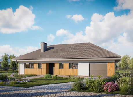 Проект дома U368 D GP +30