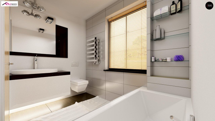 Проект дома U348 - 5 Одноэтажные дома в Киеве