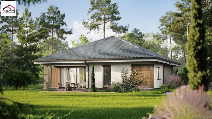 Проєкт будинку U521 - Одноповерхові дома у Києві