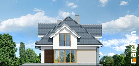 Проект дома Дом в сливах (Г2) - 5 С мансардным этажом дома в Киеве