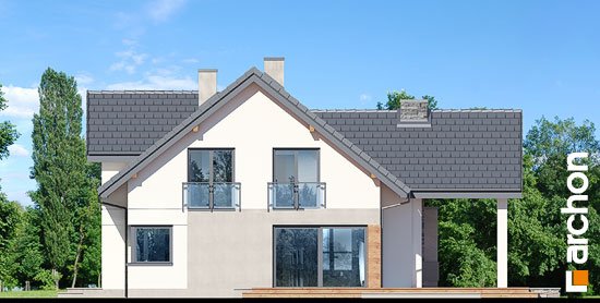 Проект дома Дом под софорой 3 - 5 С мансардным этажом дома в Киеве