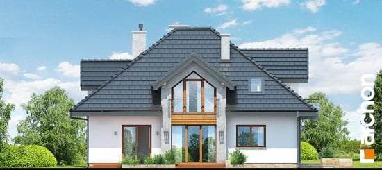 Проект дома Дом в тимьяне (Н)  вер.2 - 5 С мансардным этажом дома в Киеве