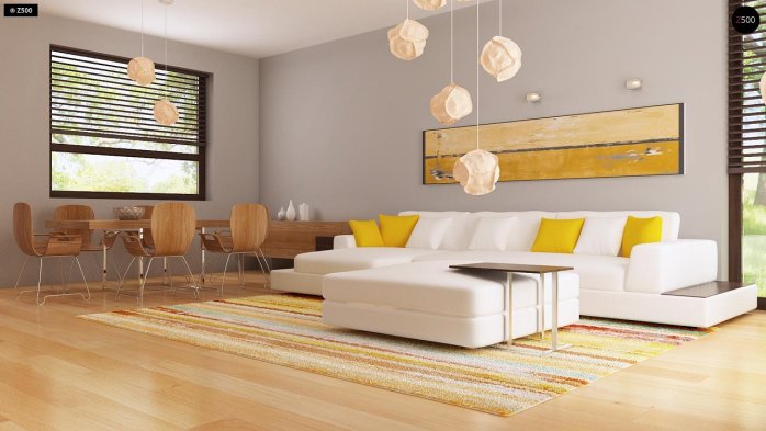 Проект дома U79 - 5 С мансардным этажом дома в Киеве