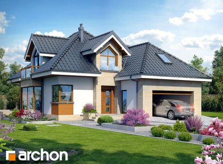 Проект дома Дом в рукколе (Г2H)