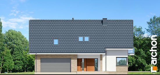 Проект дома Дом в аурорах (Г2) - 3 С мансардным этажом дома в Киеве