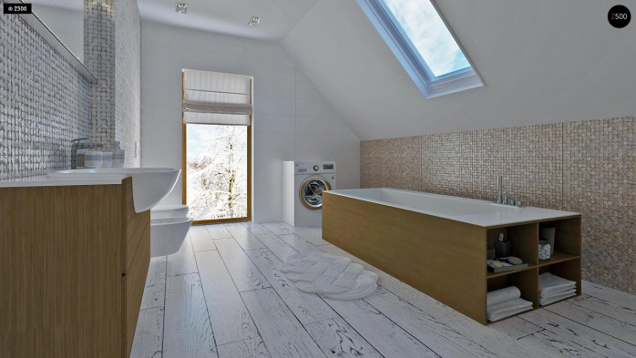 Проект дома U292 - 11 С мансардным этажом дома в Киеве