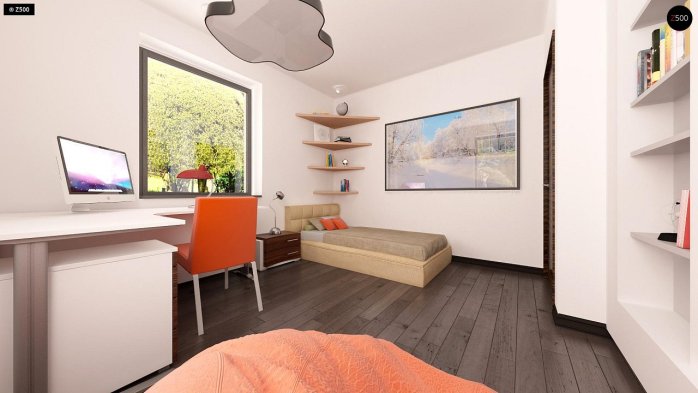 Проект дома U241 GP HB - 21 Одноэтажные дома в Киеве