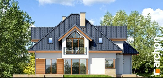 Проект дома Дом в рукколе 5 (Г2Н) - 5 С мансардным этажом дома в Киеве