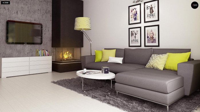 Проект дома U174 - 6 С мансардным этажом дома в Киеве