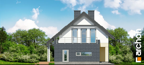 Проект дома Дом в цитринках - 5 С мансардным этажом дома в Киеве