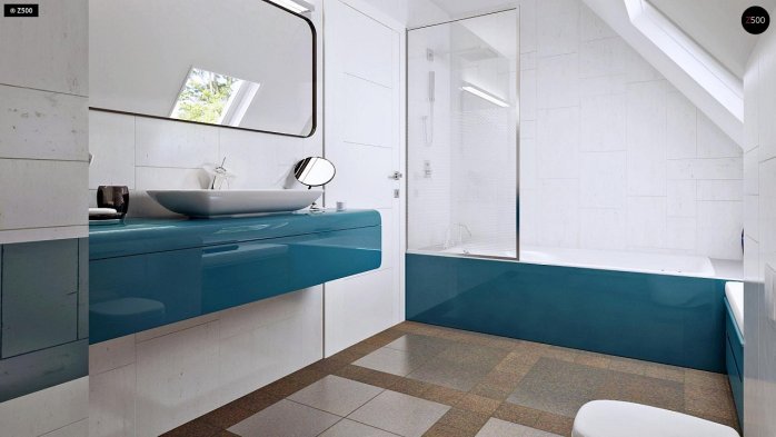 Проект дома U92 - 12 С мансардным этажом дома в Киеве