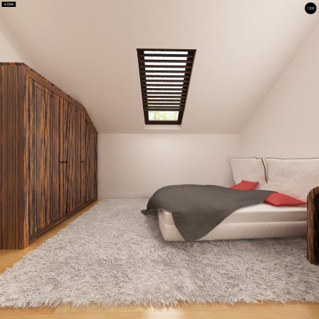 Проект дома U79 - 20 С мансардным этажом дома в Киеве