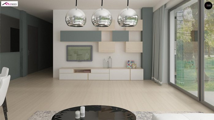 Проект дома U390 - 9 Одноэтажные дома в Киеве